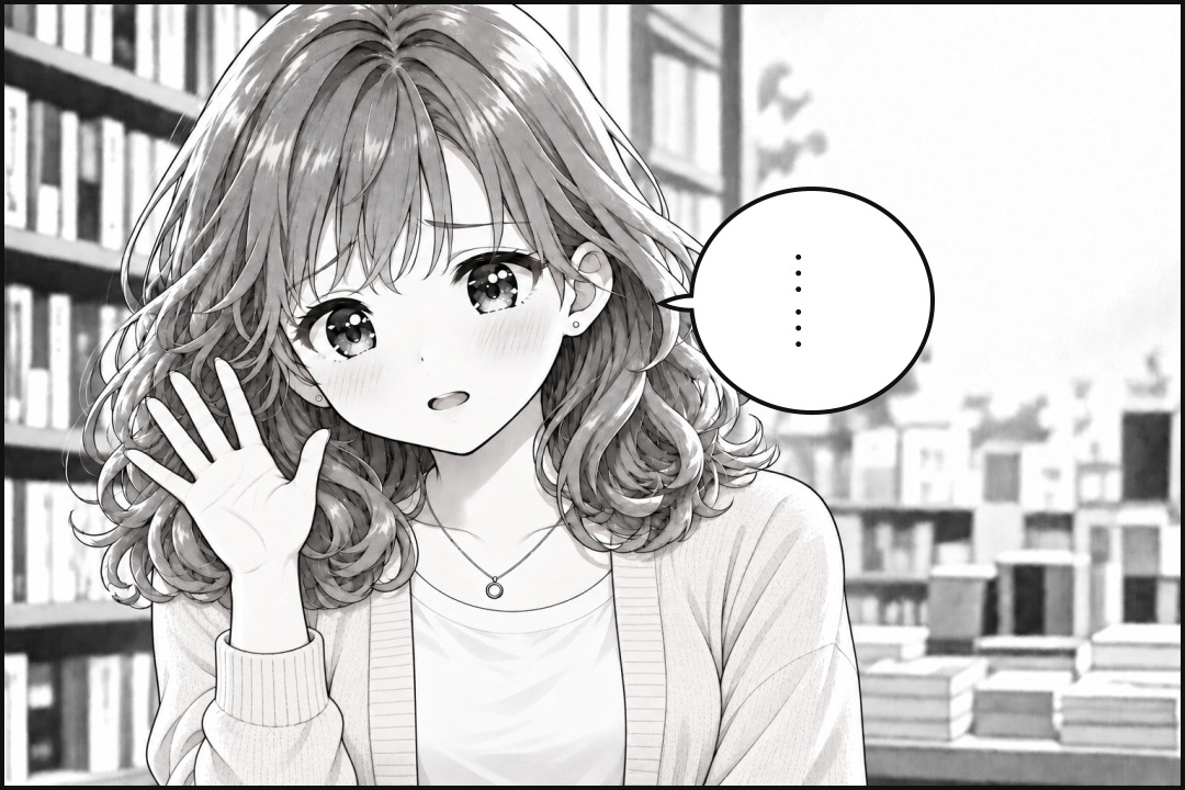 トレ子が声を出さず片手で五本の指を示す。